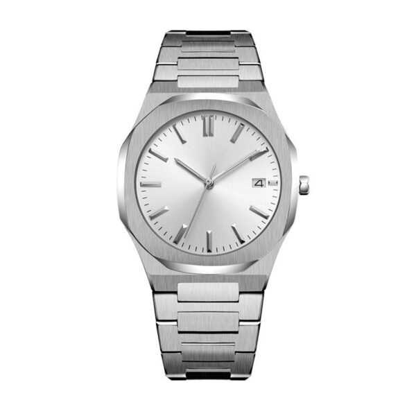 Quartz Two-piece Square Men's Watch Waterproof - Image 2